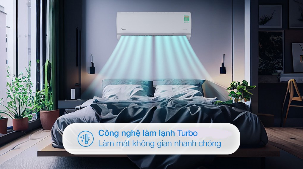 Máy lạnh Midea Inverter 1 HP MAFA-09CDN8