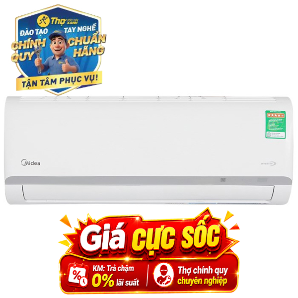 Midea Inverter 1 HP MAFA-09CDN8
