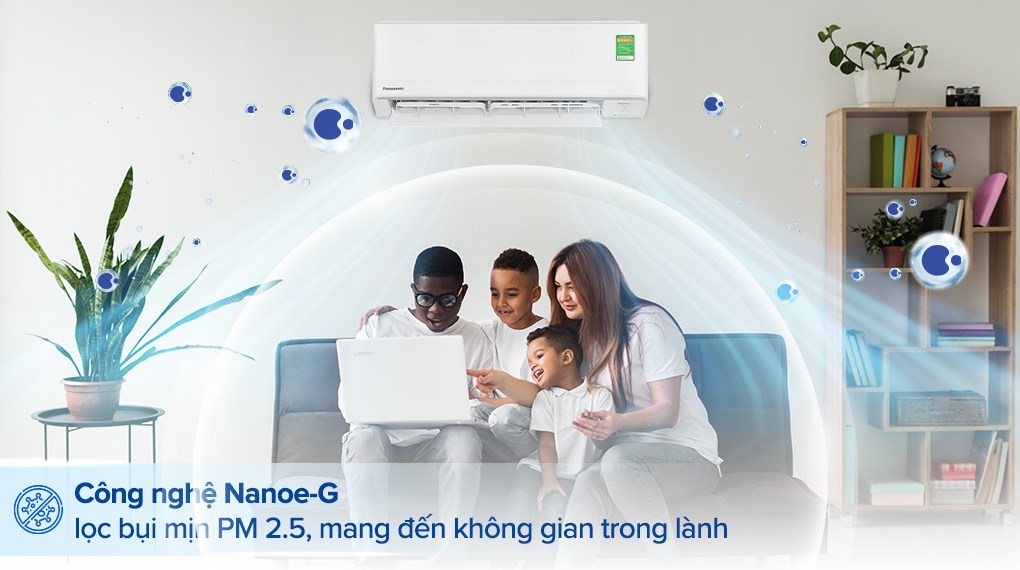 Hình ảnh Máy lạnh Panasonic Inverter 1.5 HP CU/CS-PU12AKH-8