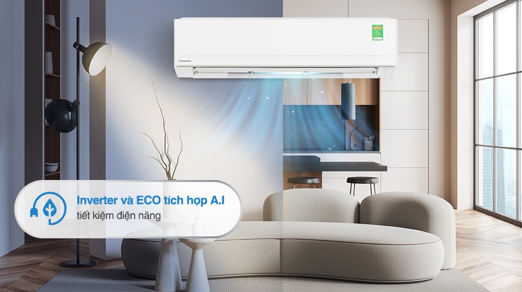 Máy lạnh Panasonic Inverter 2.5 HP CU/CS-PU24AKH-8