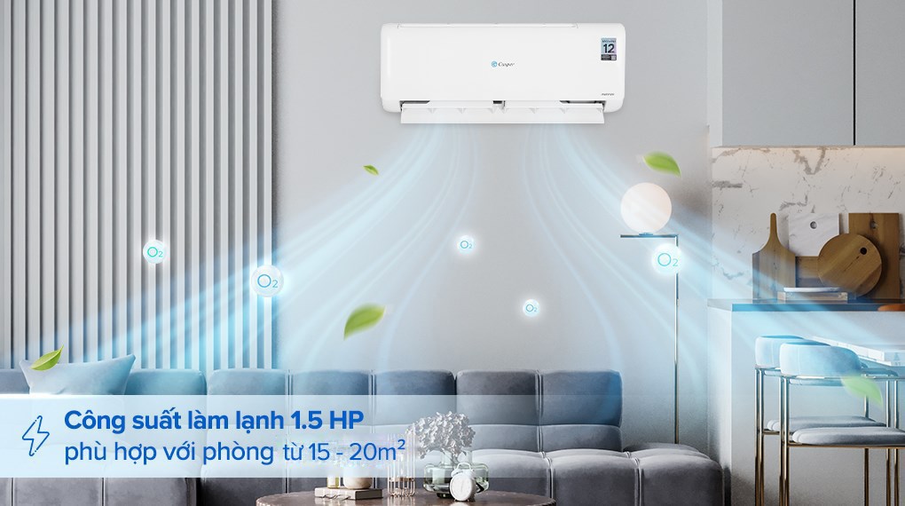 Máy lạnh Casper Inverter 1.5 HP TC-12IS36