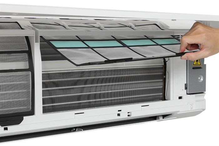 Máy lạnh Toshiba Inverter 2.5 HP RAS-H24S4KCV2G-V Màu Trắng