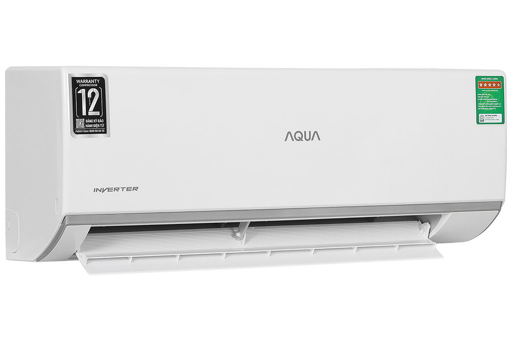 Điều hòa AQUA Inverter 9000 BTU AQA-RUV10RB2 Màu Trắng