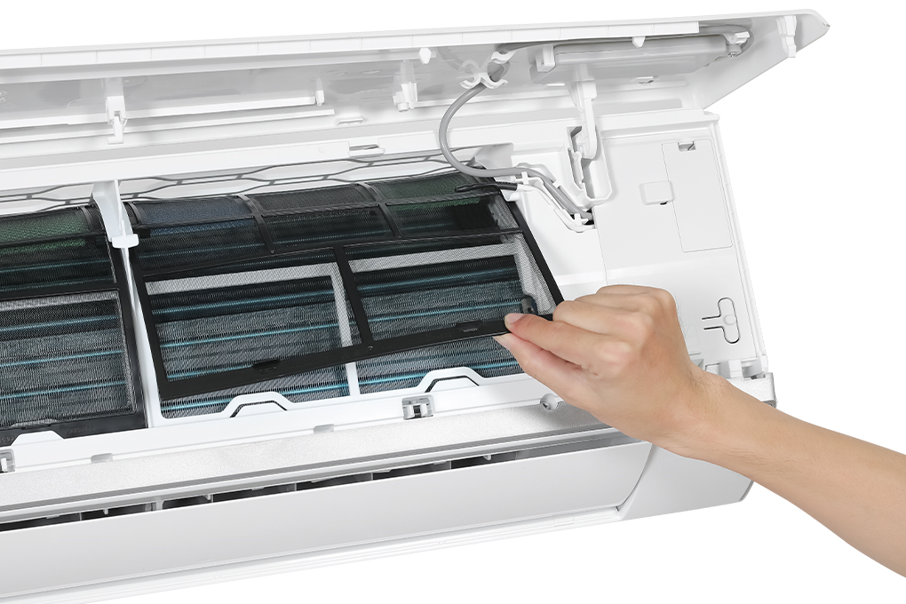 Điều hòa AQUA Inverter 9000 BTU AQA-RUV10RB2 Màu Trắng