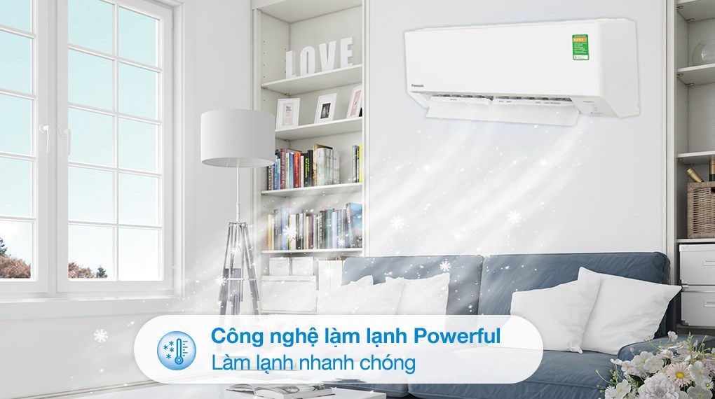 Máy lạnh 2 chiều Panasonic Inverter 1 HP CU/CS-YZ9AKH-8