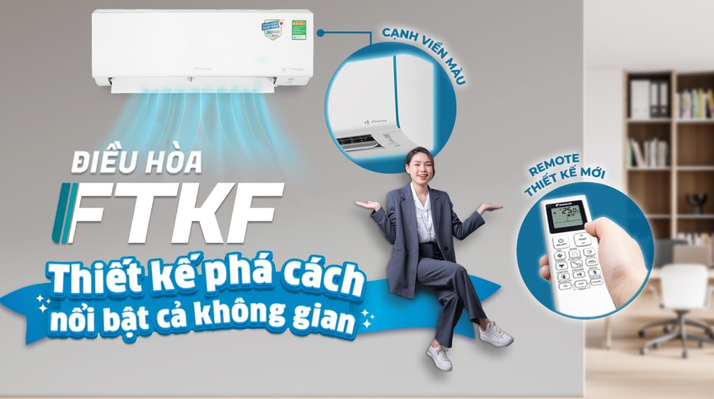 Máy lạnh Daikin Inverter 2 HP FTKF50YVMV