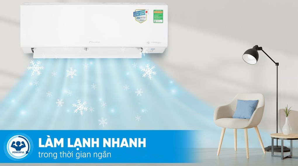 Máy lạnh Daikin Inverter 2.5 HP FTKF60YVMV