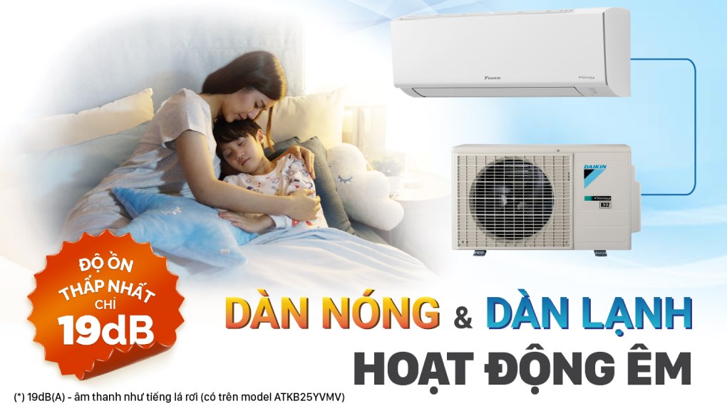 Hình ảnh Máy lạnh Daikin Inverter 1 HP ATKB25YVMV