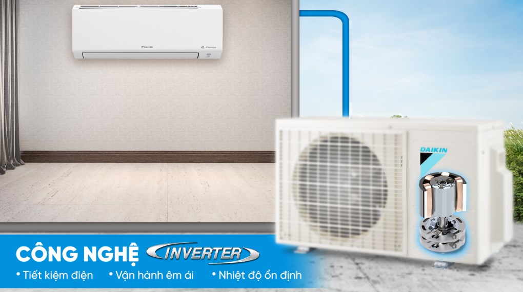 Hình ảnh Máy lạnh Daikin Inverter 1 HP ATKB25YVMV