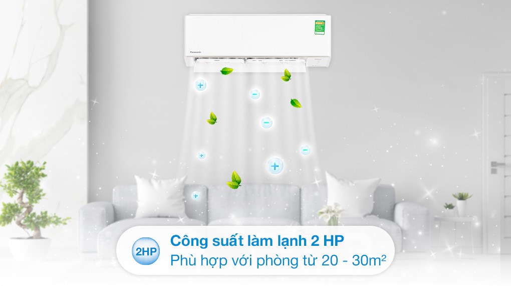 Hình ảnh Máy lạnh 2 chiều Panasonic Inverter 2 HP CU/CS-YZ18AKH-8