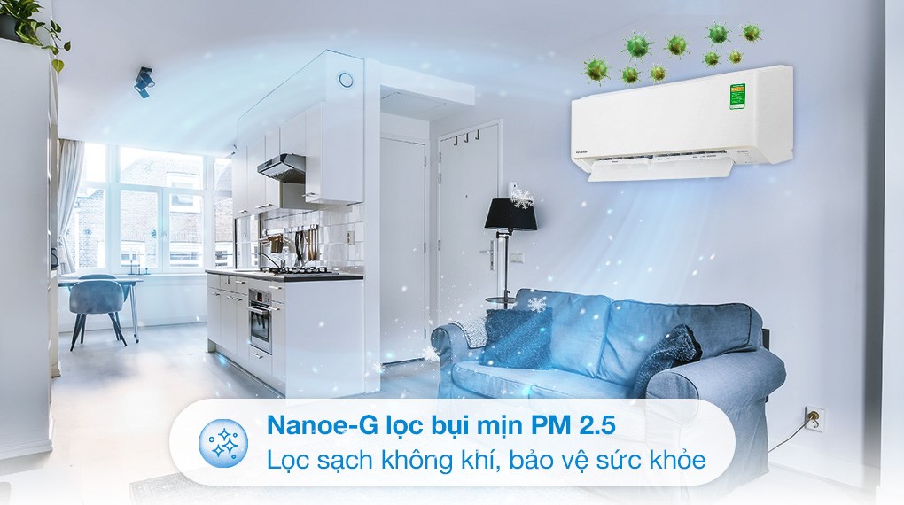 Máy lạnh 2 chiều Panasonic Inverter 2 HP CU/CS-YZ18AKH-8