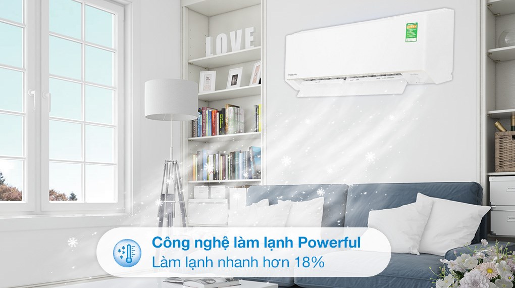 Hình ảnh Máy lạnh 2 chiều Panasonic Inverter 2 HP CU/CS-YZ18AKH-8