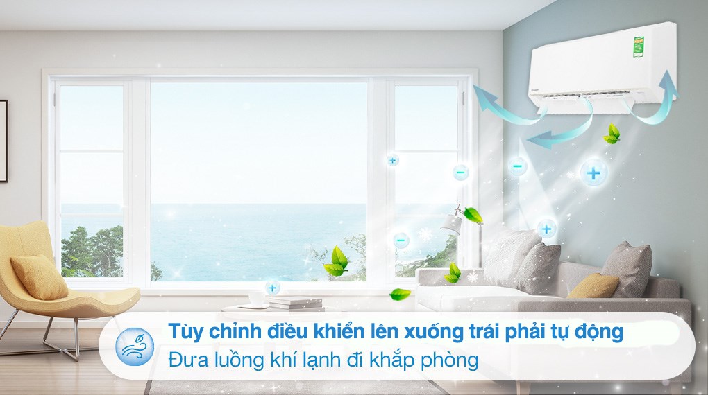 Máy lạnh 2 chiều Panasonic Inverter 2 HP CU/CS-YZ18AKH-8