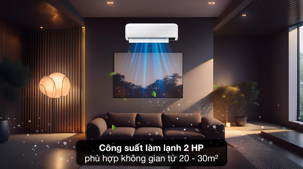 Máy lạnh Samsung Wind-Free Inverter 2 HP AR18CYFCAWKNSV