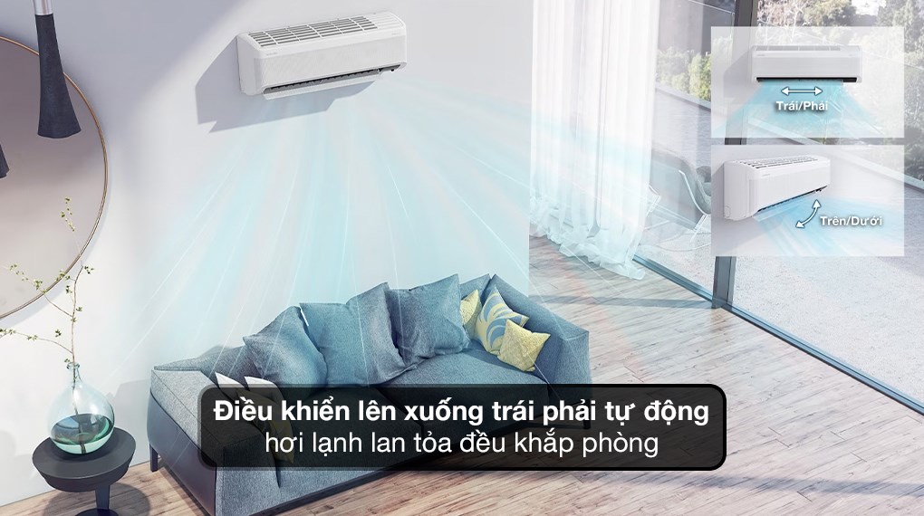 Máy lạnh Samsung Wind-Free Inverter 2 HP AR18CYFCAWKNSV