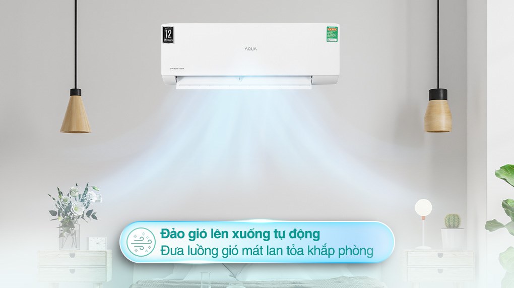 Máy lạnh AQUA Inverter 1 HP AQA-RUV10XAW2