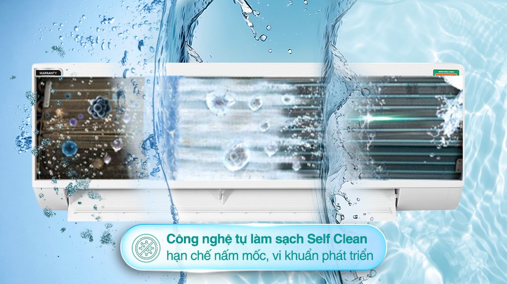 Máy lạnh AQUA Inverter 1 HP AQA-RUV10XAW2