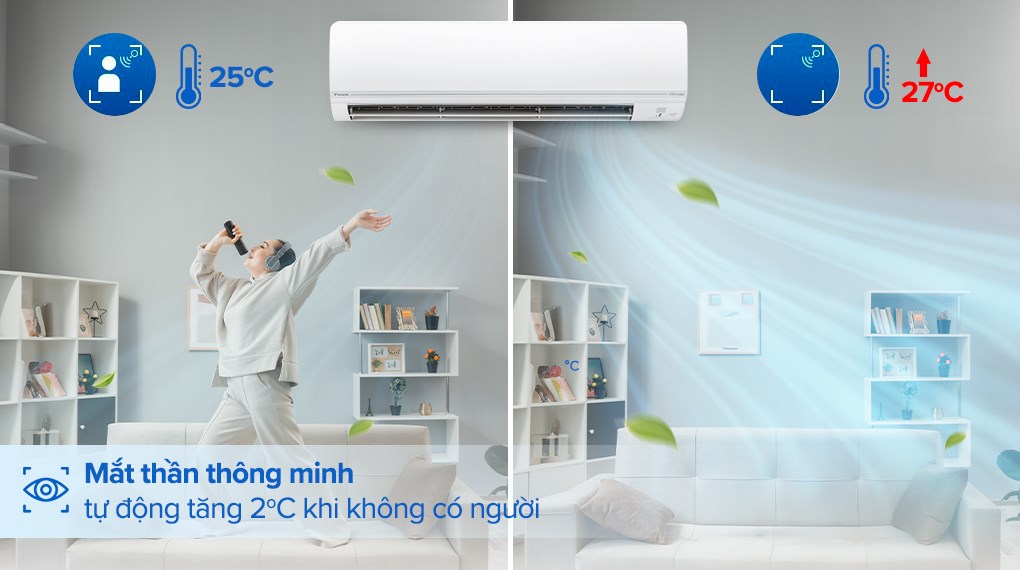 Hình ảnh Máy lạnh 2 chiều Daikin Inverter 2 HP FTHF50VAVMV