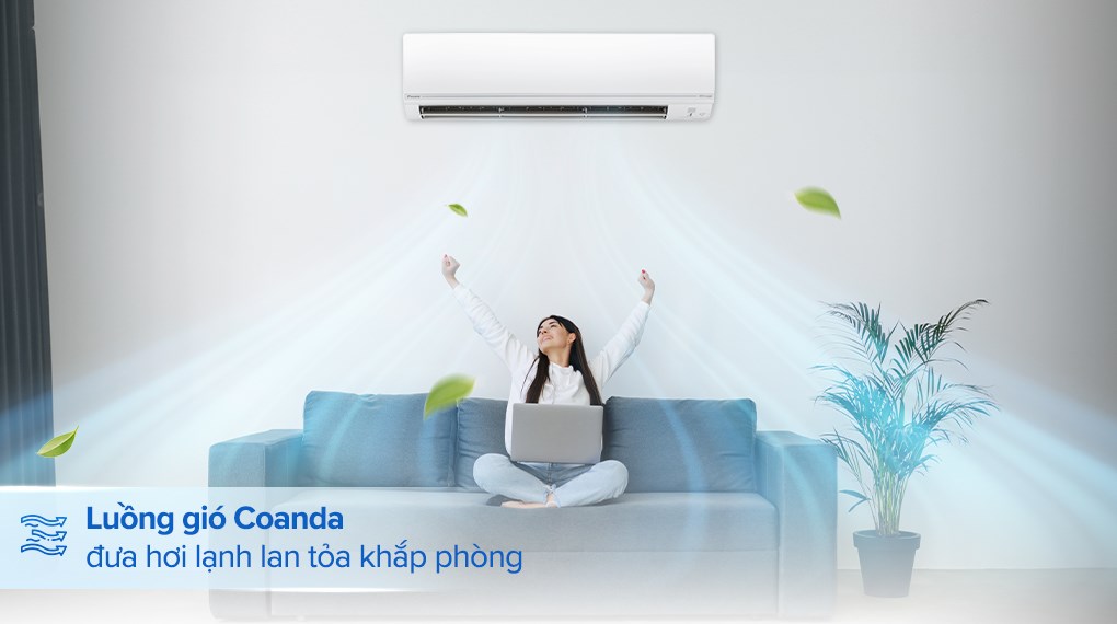 Máy lạnh 2 chiều Daikin Inverter 2.5 HP FTHF60VAVMV