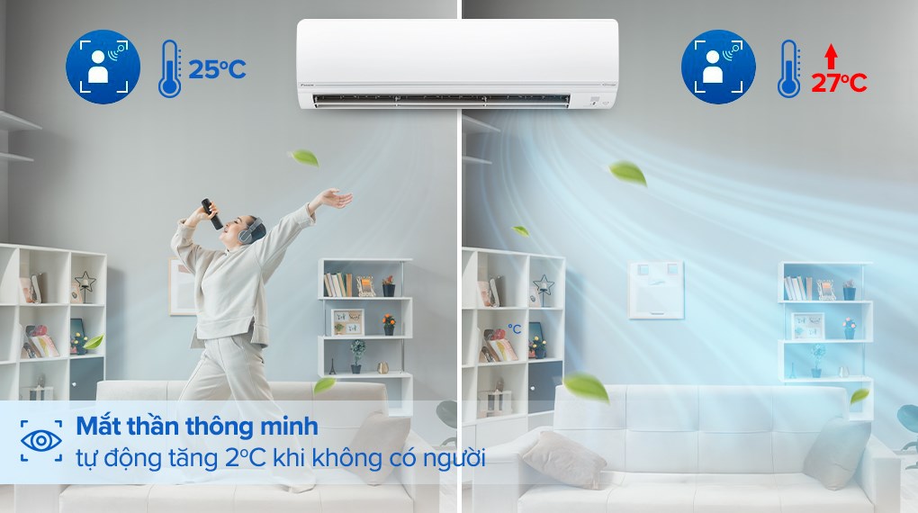 Hình ảnh Máy lạnh 2 chiều Daikin Inverter 3 HP FTHF71VAVMV