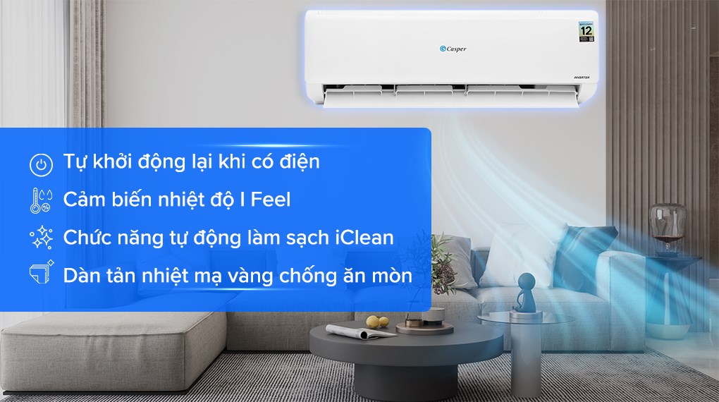 Máy lạnh Casper Inverter 2 HP TC-18IS36