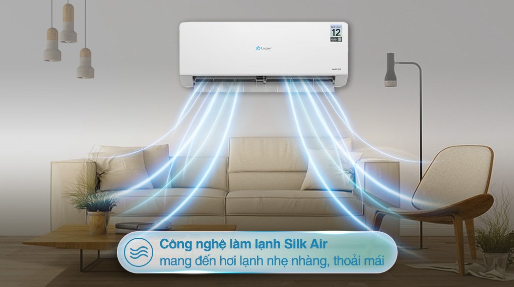 Hình ảnh Máy lạnh Casper Inverter 1.5 HP QC-12IS36