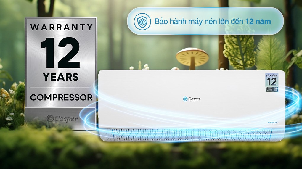 Hình ảnh Máy lạnh Casper Inverter 1.5 HP QC-12IS36