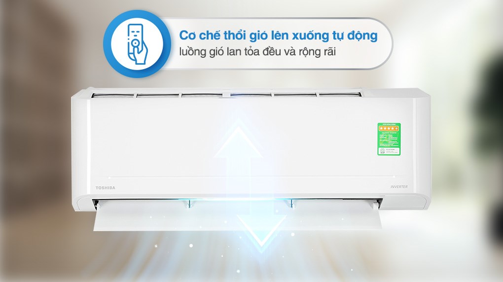 Hình ảnh Máy lạnh Toshiba Inverter 1.5 HP RAS-H13E2KCVG-V