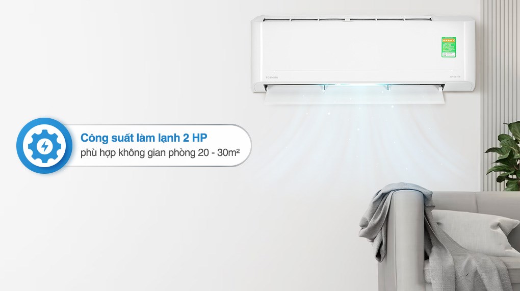 Máy lạnh Toshiba Inverter 2 HP RAS-H18E2KCVG-V