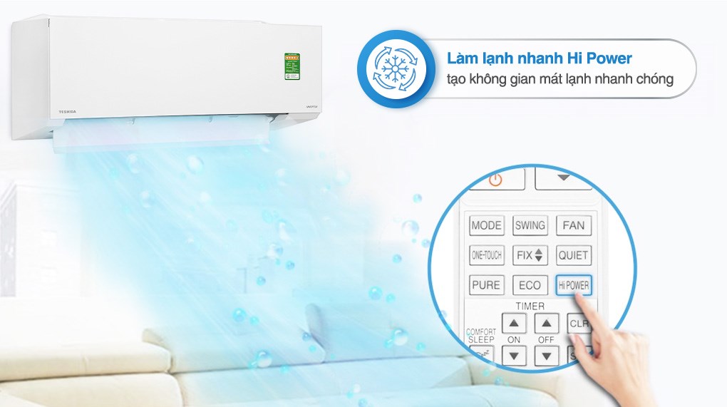 Hình ảnh Máy lạnh Toshiba Inverter 2.5 HP RAS-H24E2KCVG-V