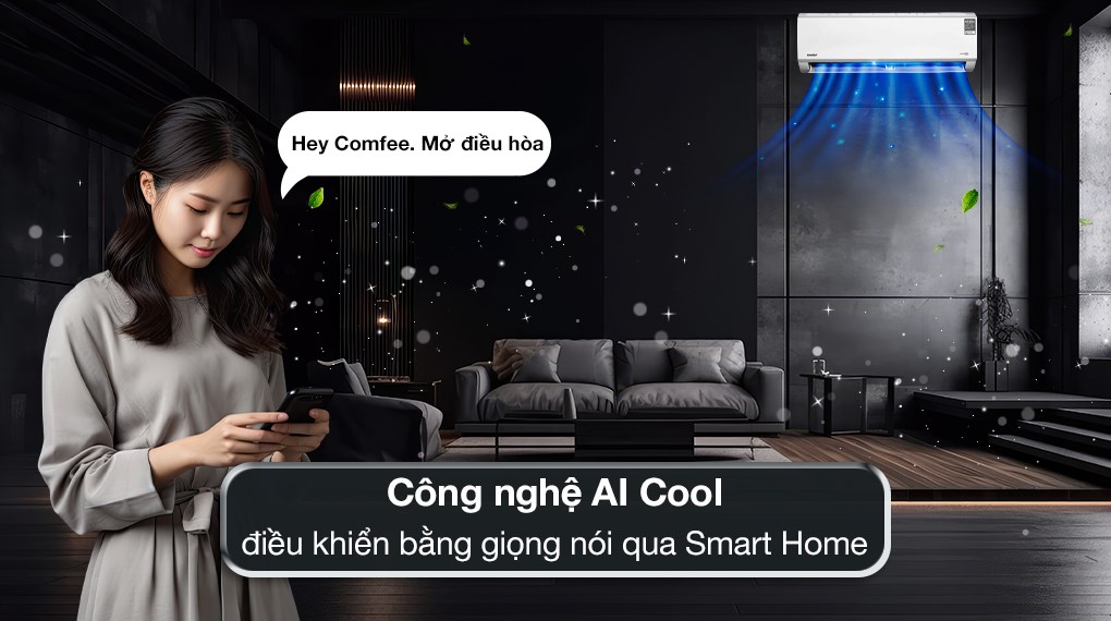 Máy lạnh Comfee Inverter 2.5 HP CFS-25VAFF-V