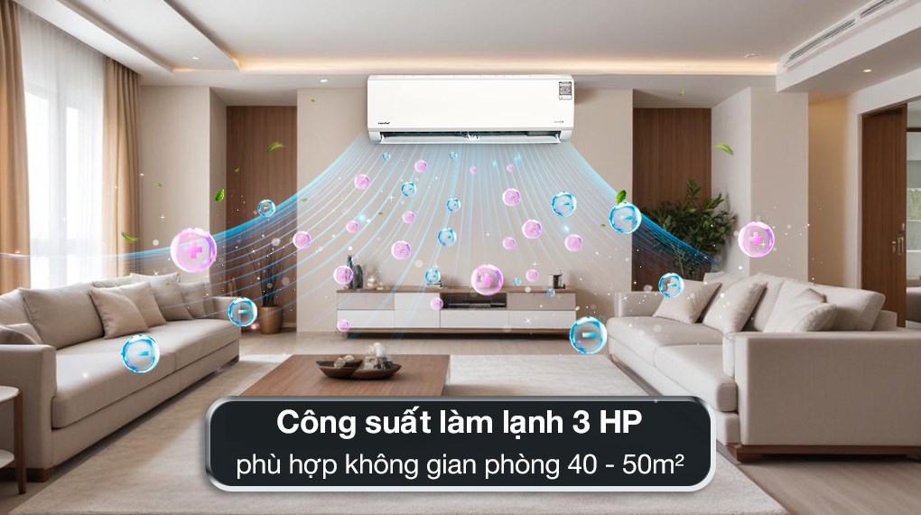 Máy lạnh Comfee Inverter 3 HP CFS-28VAFF-V
