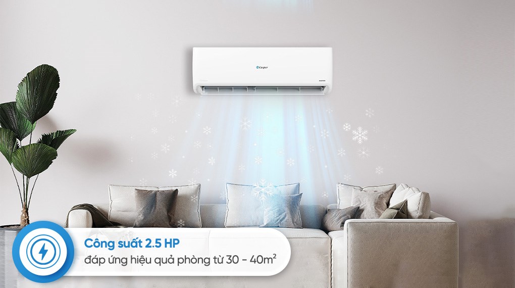 Máy lạnh 2 chiều Casper Inverter 2.5 HP GH-24IS33