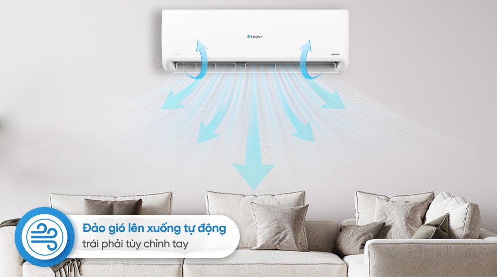 Máy lạnh 2 chiều Casper Inverter 2.5 HP GH-24IS33
