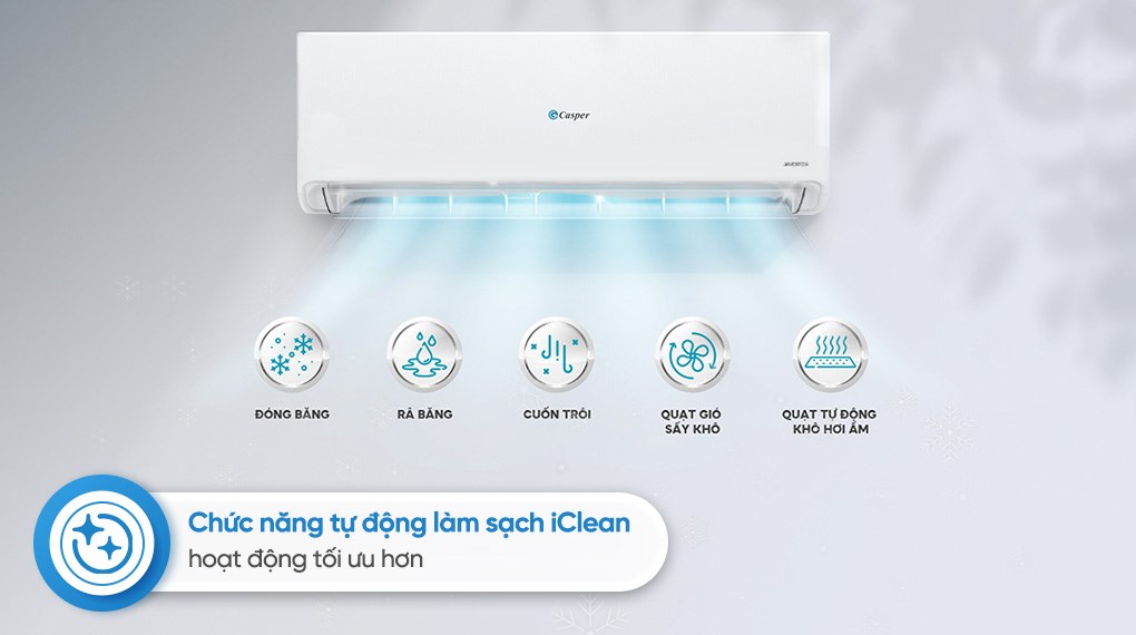Máy lạnh 2 chiều Casper Inverter 2.5 HP GH-24IS33