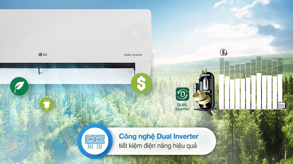 Máy lạnh LG Inverter 1 HP IEC09M1