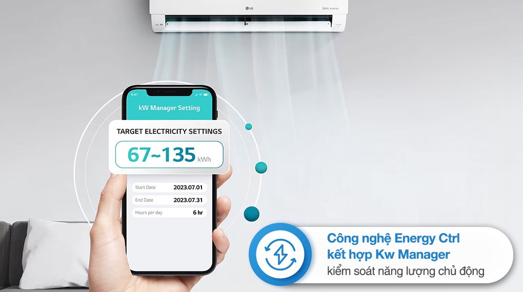 Máy lạnh LG Inverter 1 HP IEC09M1