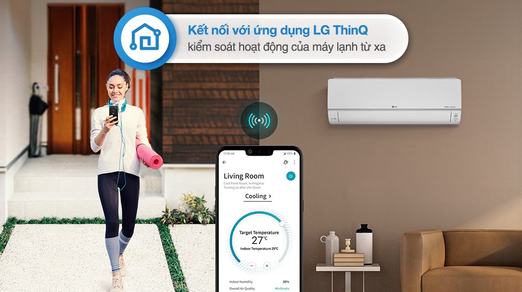 Máy lạnh LG Inverter 1 HP IEC09M1