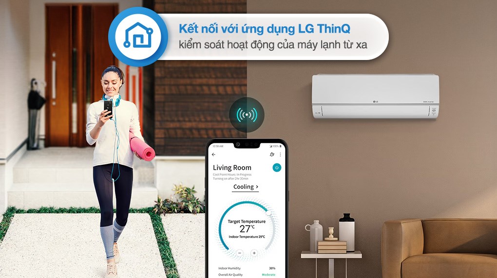 Máy lạnh LG Inverter 1.5 HP IEC12M1