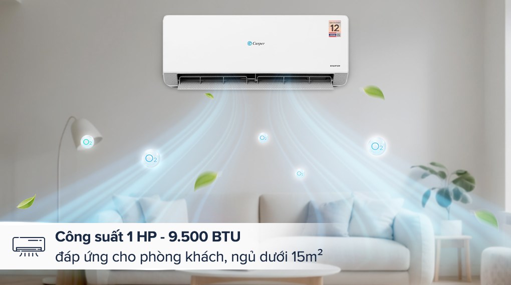 Máy lạnh Casper Inverter 1 HP QC-09IU36A
