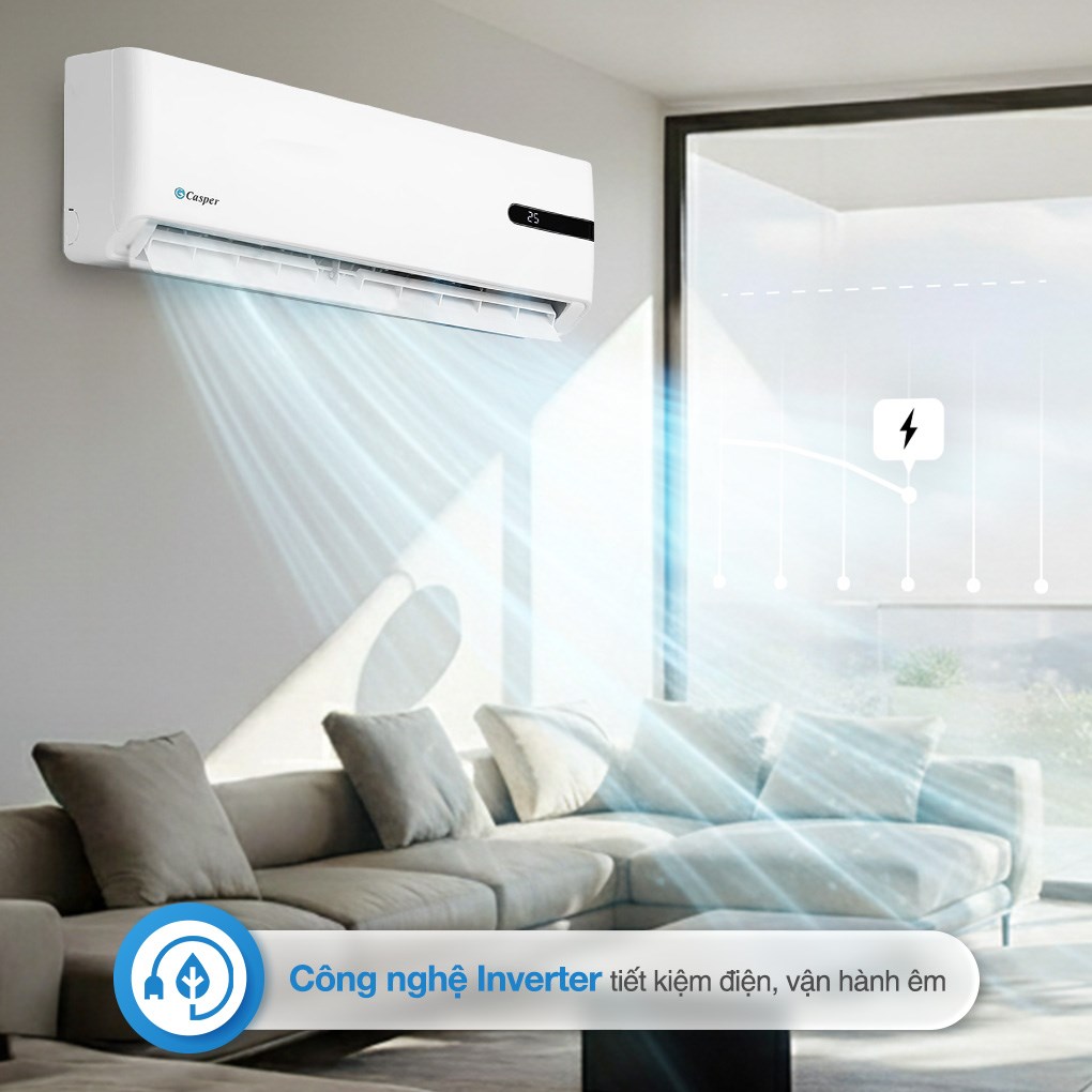 Máy lạnh Casper Inverter 1.5 HP GC-12IB36