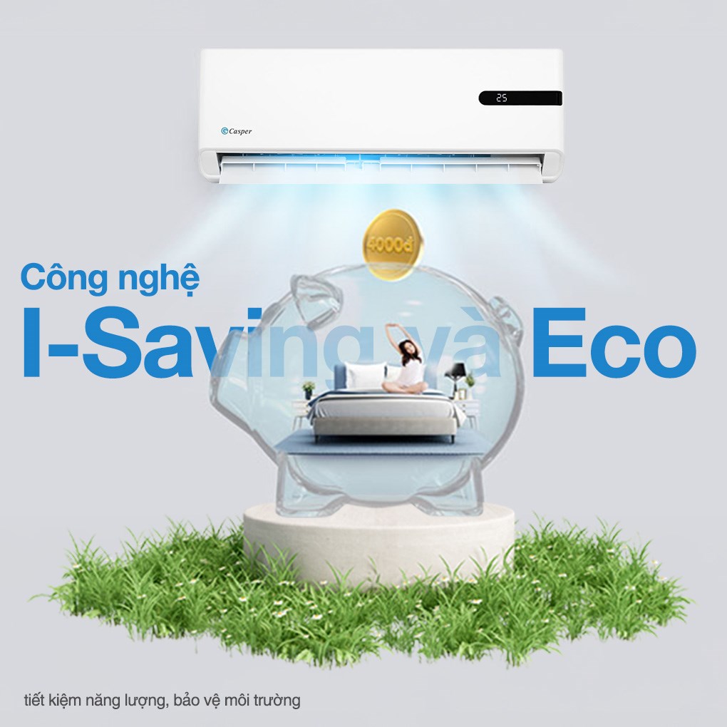 Máy lạnh Casper Inverter 1.5 HP GC-12IB36
