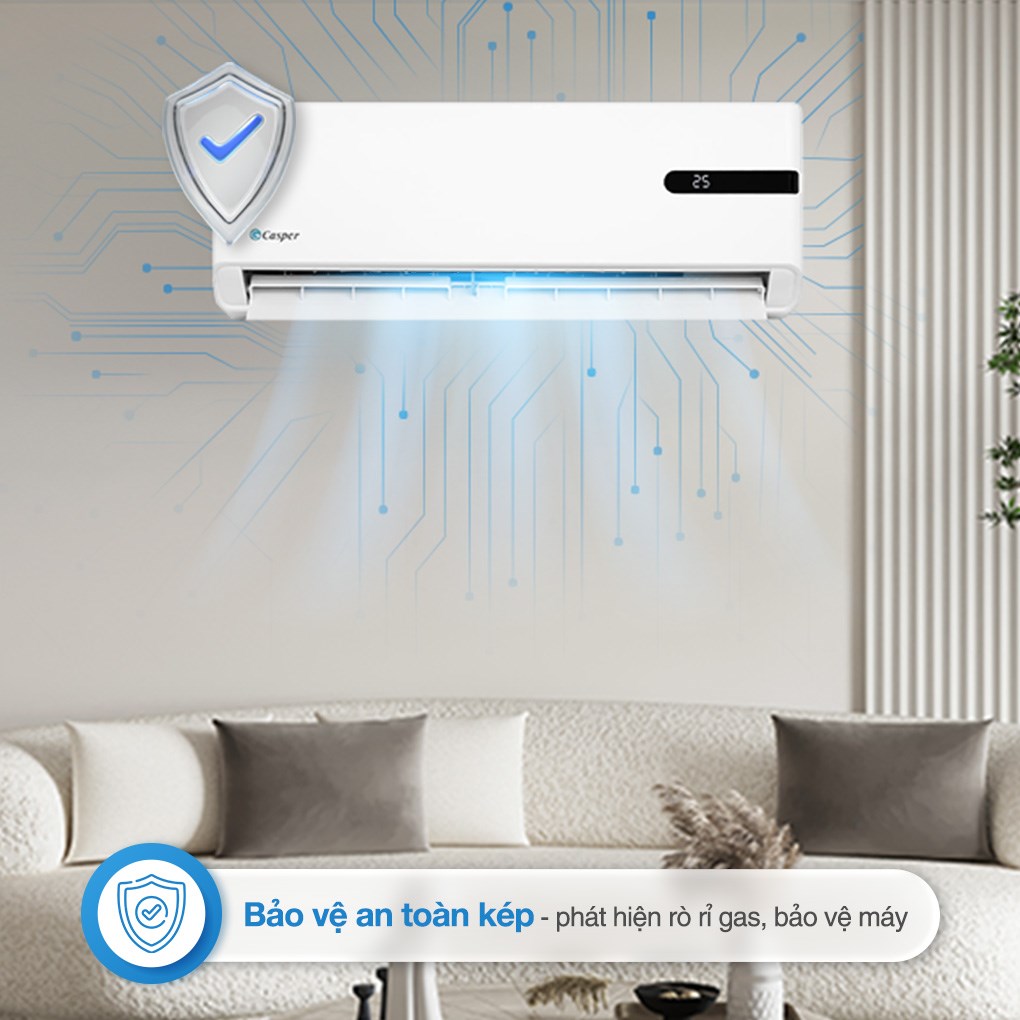 Máy lạnh Casper Inverter 1.5 HP GC-12IB36