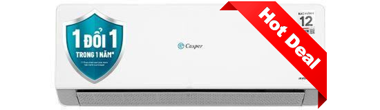 Máy lạnh Casper Inverter 1.5 HP QC-12IU36A