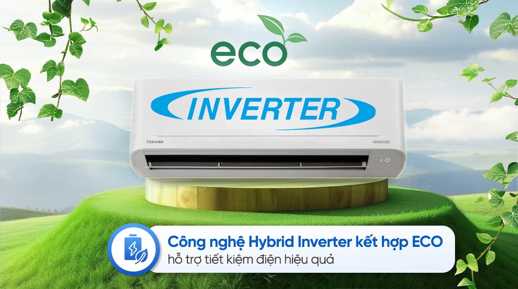 Máy lạnh Toshiba Inverter 1 HP RAS-H10S5KCV2G-V