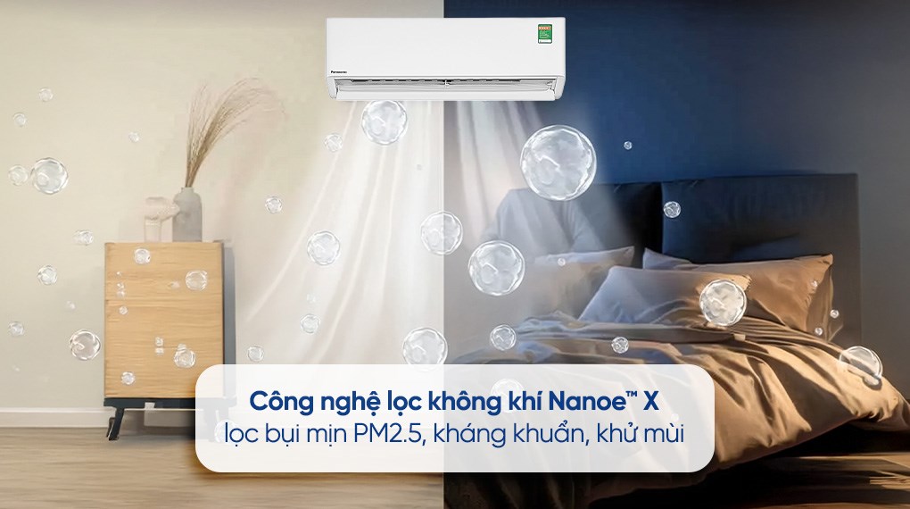 Máy lạnh Panasonic Inverter 1 HP CU/CS-U9BKH-8