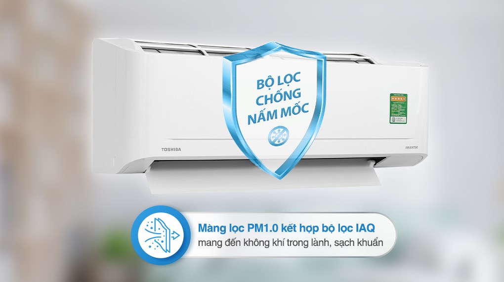 Máy lạnh Toshiba Inverter 1.5 HP RAS-H13S5KCV2G-V