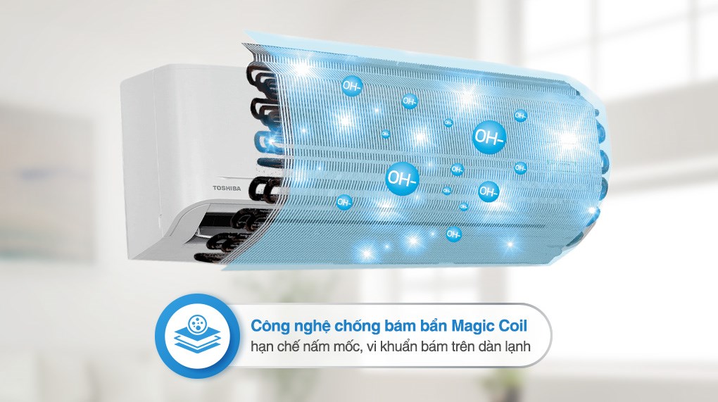 Máy lạnh Toshiba Inverter 1.5 HP RAS-H13S5KCV2G-V