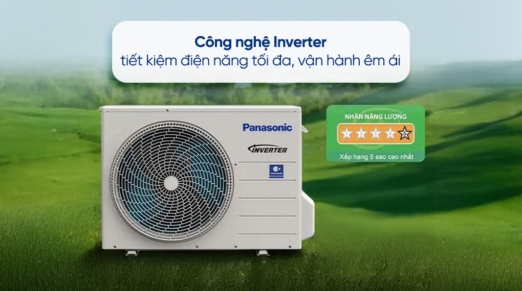 Máy lạnh Panasonic Inverter 1.5 HP CU/CS-U12BKH-8