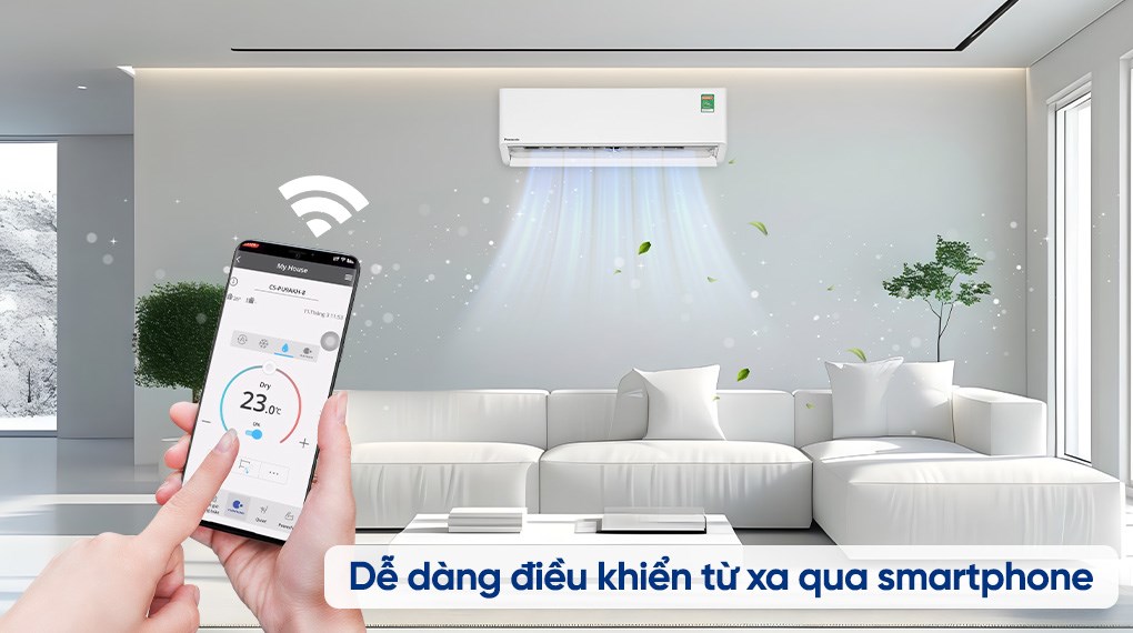 Máy lạnh Panasonic Inverter 1.5 HP CU/CS-U12BKH-8